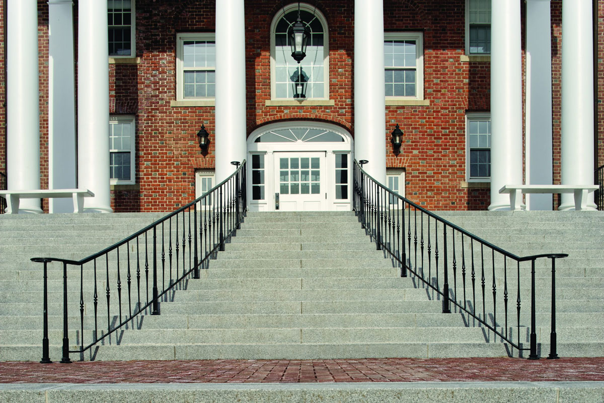 staircase exterior railing